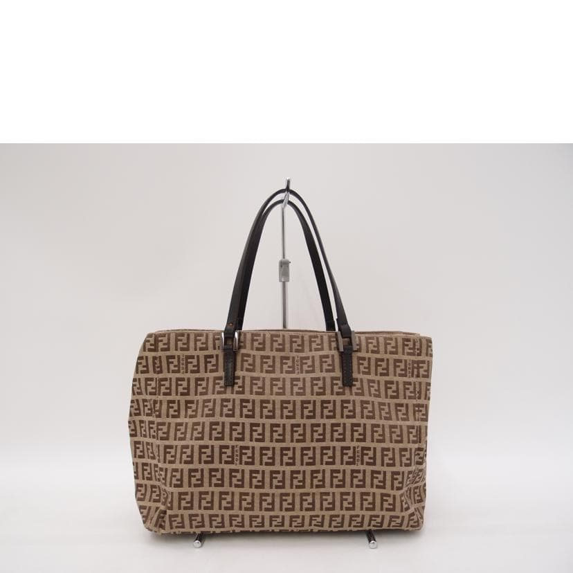 FENDI Zucchino Pattern Tote Brown 8BH018 Rank A 69 [Used] 8BH018 3