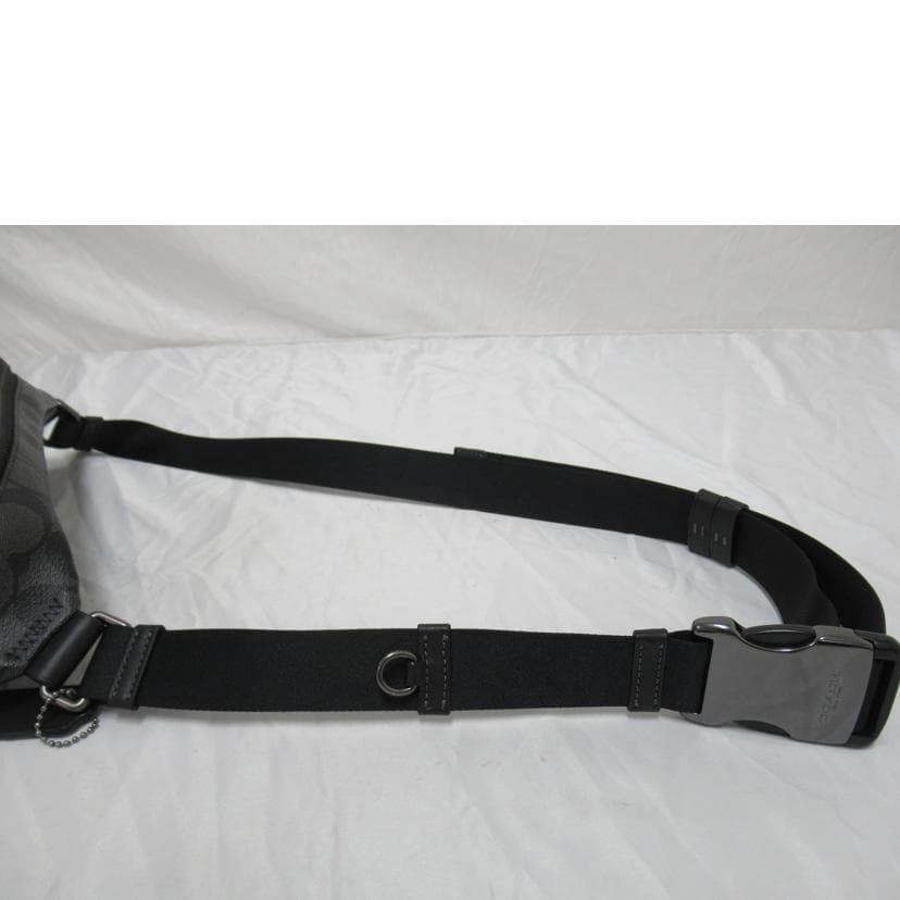 COACH Waist Bag Signature CJ506 M23** AB Grade 63 6