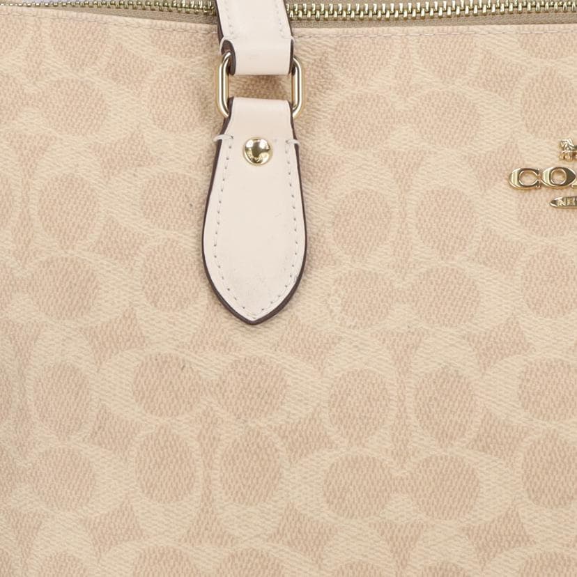 COACH Gallery Tote Bag Signature CW381 Rank A 81 [Used] CW381 9