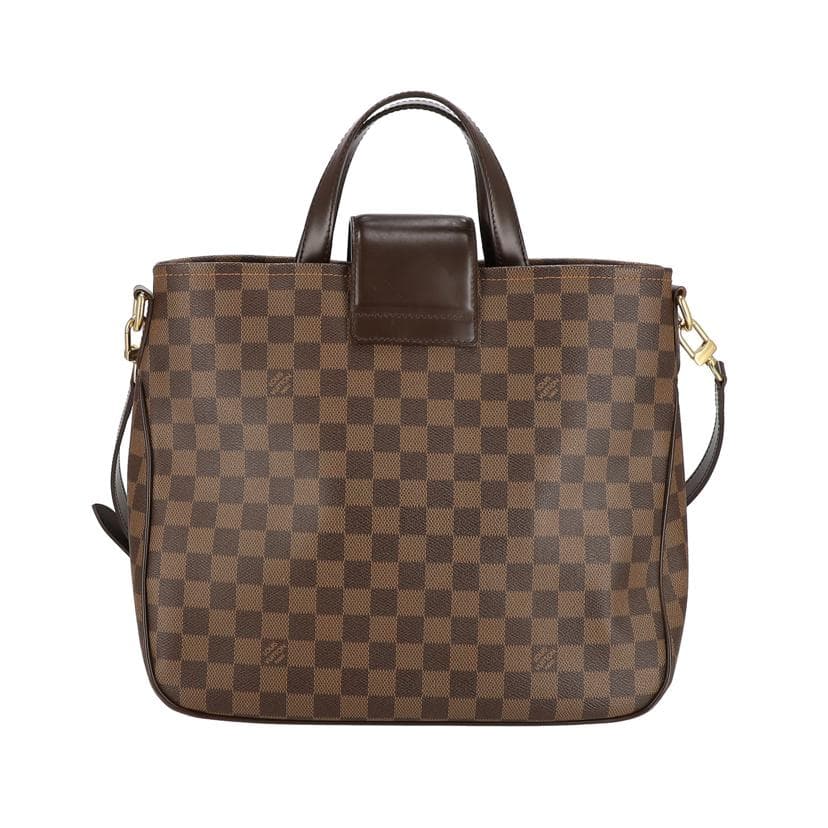 LOUIS VUITTON Louis Vuitton Cabas Roseberry Damier Ebene N41177 AR4*** B Rank 3