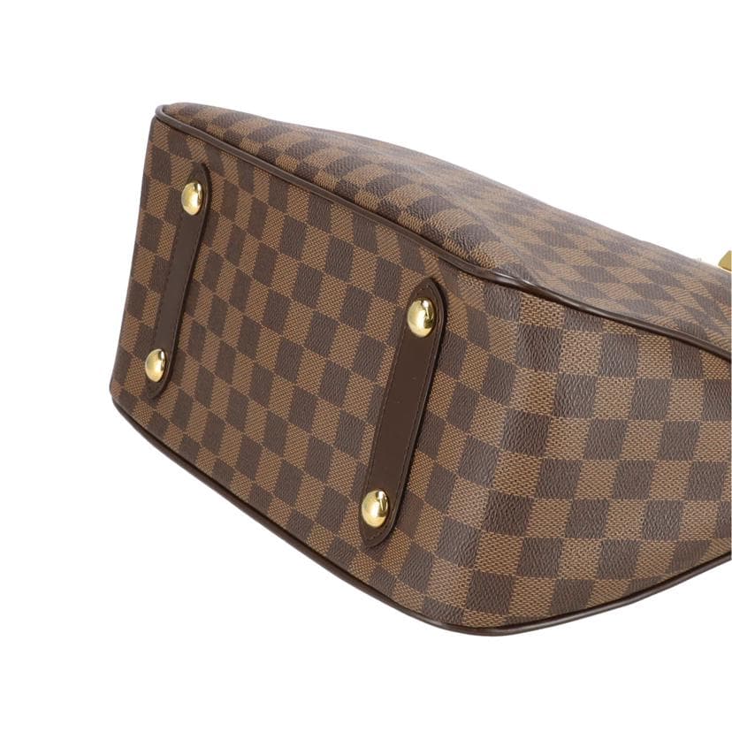 LOUIS VUITTON Louis Vuitton Cabas Roseberry Damier Ebene N41177 AR4*** B Rank 4
