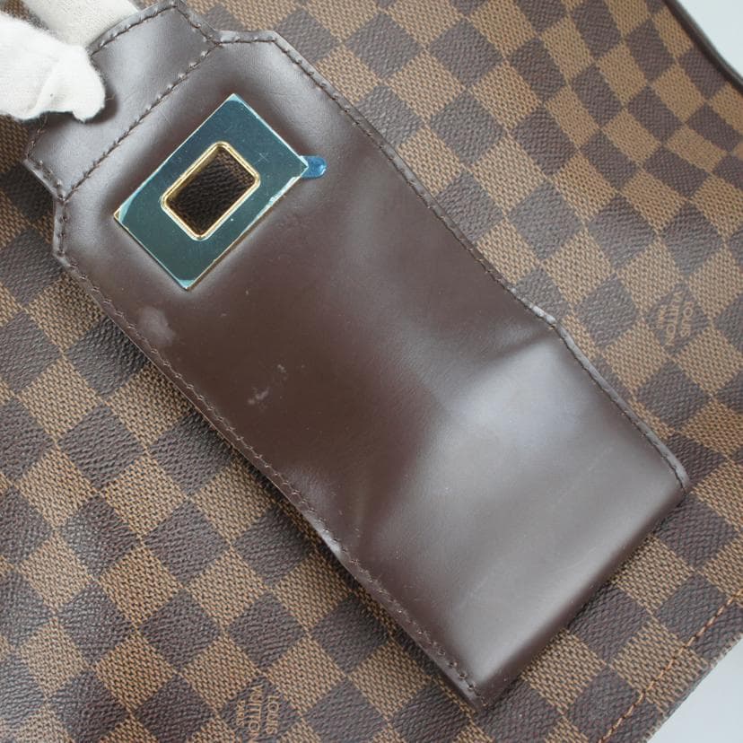 LOUIS VUITTON Louis Vuitton Cabas Roseberry Damier Ebene N41177 AR4*** B Rank 10