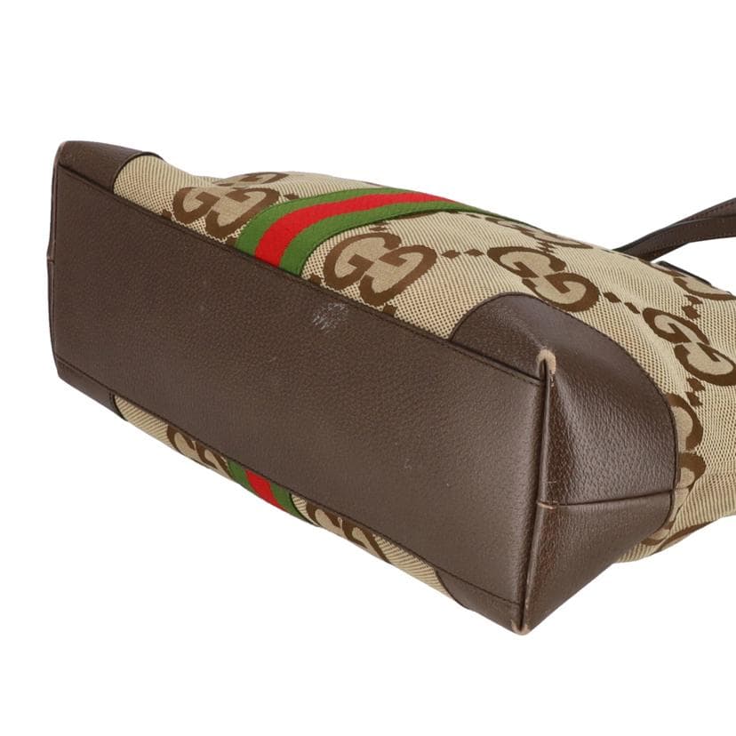 GUCCI Ophidia Jumbo GG Medium Tote 631685 498*** Rank B 78 [Used] 631685 4