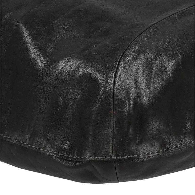 COACH Coach Leather One Shoulder Bag Black 12685 H08** AB Rank 18Used 12685 8