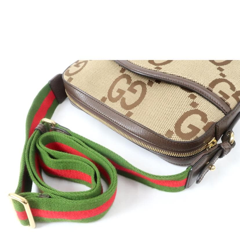GUCCI Jumbo GG Messenger Shoulder Bag AB Rank 65 [Used] 4
