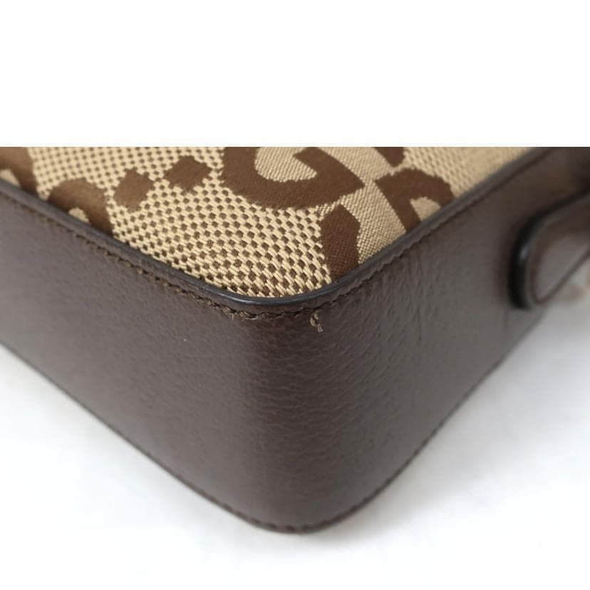 GUCCI Jumbo GG Messenger Shoulder Bag AB Rank 65 [Used] 7