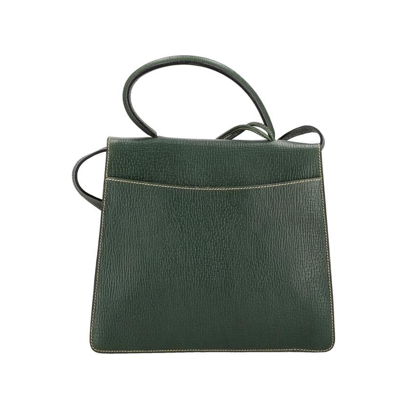 LOEWE Barcelona 2WAY Shoulder Bag Green AB Rank 24Used 3
