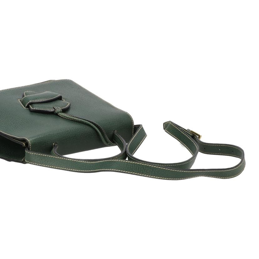LOEWE Barcelona 2WAY Shoulder Bag Green AB Rank 24Used 5