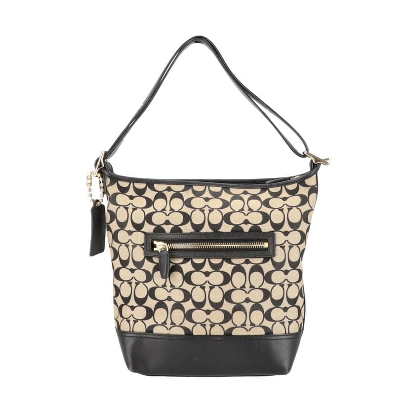 COACH Signature 2-Way Shoulder Bag 32684 F14** AB Grade 18 3