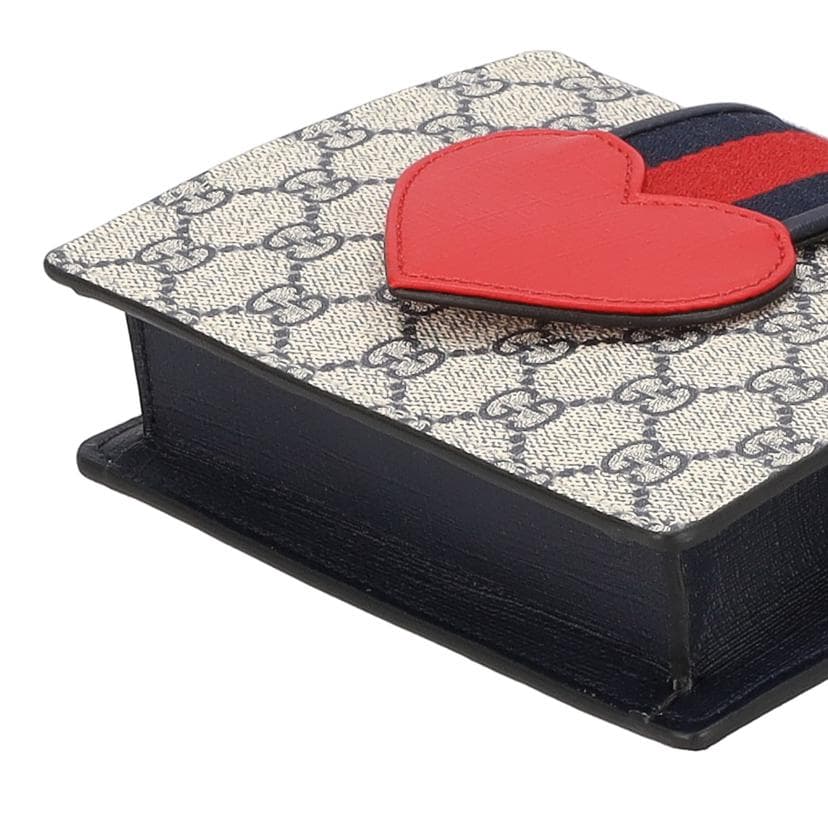 GUCCI Gucci Children's GG Heart Web Stripe Bag 793830 525*** A Rank 91Used 4