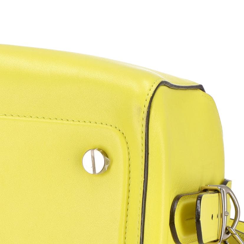 BALLY Bloom MD 2WAY Shoulder Bag Yellow AB Rank 06 [Used] 7