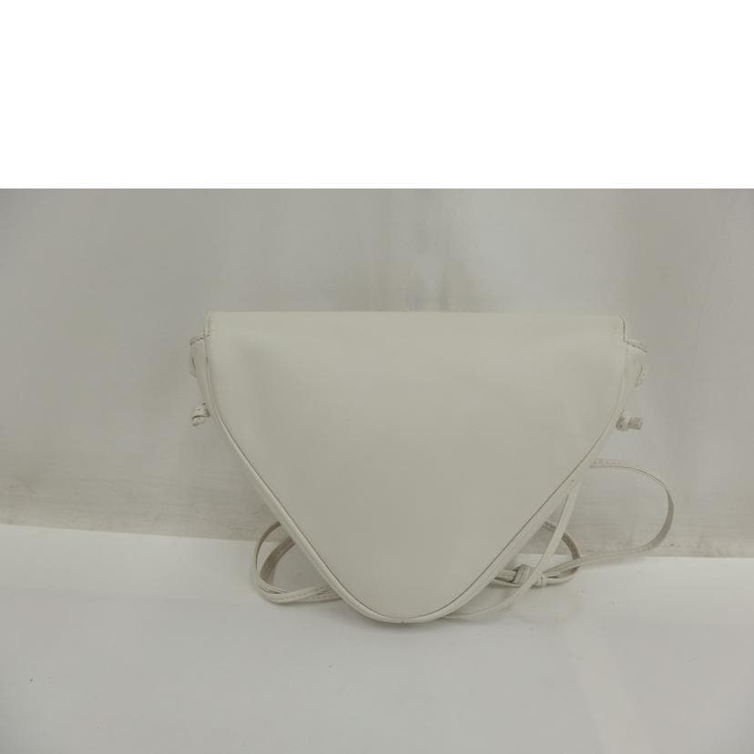 CELINE Celine Triangle Logo Shoulder A Rank 82 [Used] 3