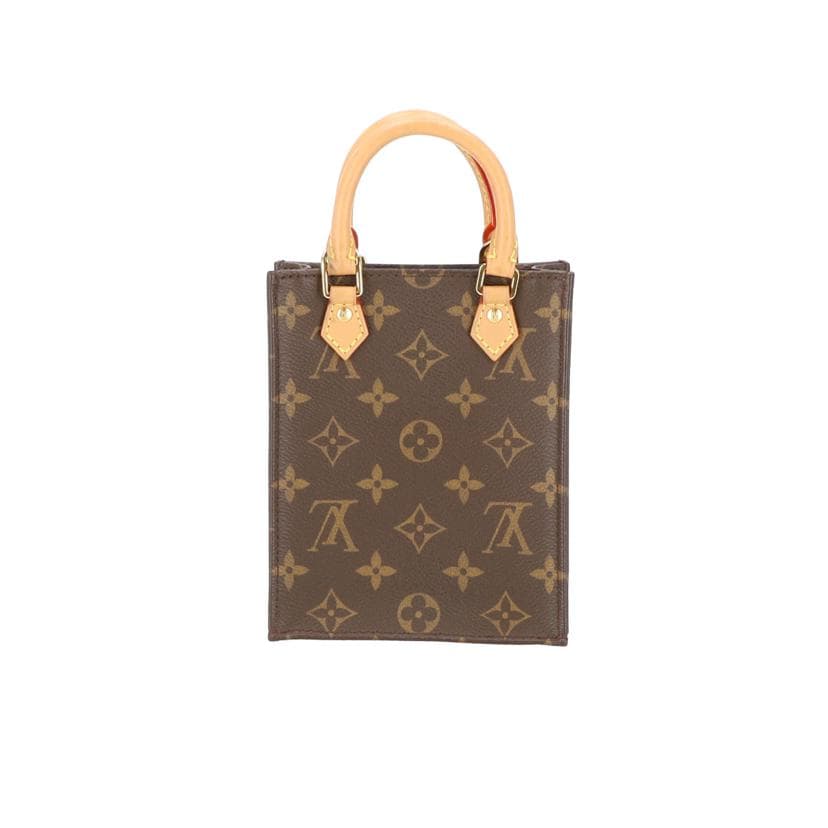 LOUIS VUITTON Louis Vuitton Petit Sac Plat Monogram M81925 RFI* A Rank 19Used 3