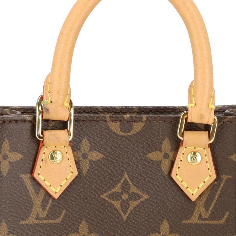 LOUIS VUITTON Louis Vuitton Petit Sac Plat Monogram M81925 RFI* A Rank 19Used 7