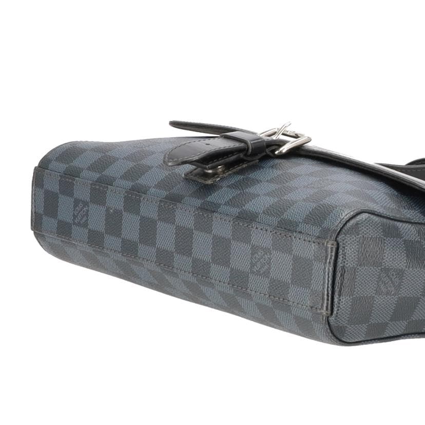 LOUIS VUITTON Louis Vuitton Newport Messenger Damier Cobalt N41587 DR0*** AB 3