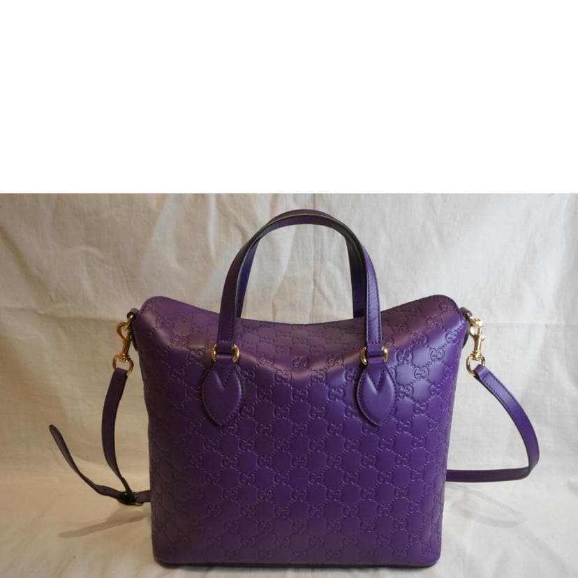 GUCCI Gucci Gucci Sima Top Handle 2WAY Purple 428226 493*** SA Rank 92Used 3