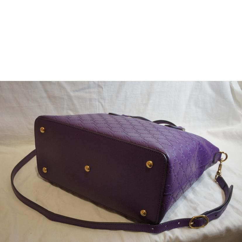 GUCCI Gucci Gucci Sima Top Handle 2WAY Purple 428226 493*** SA Rank 92Used 4