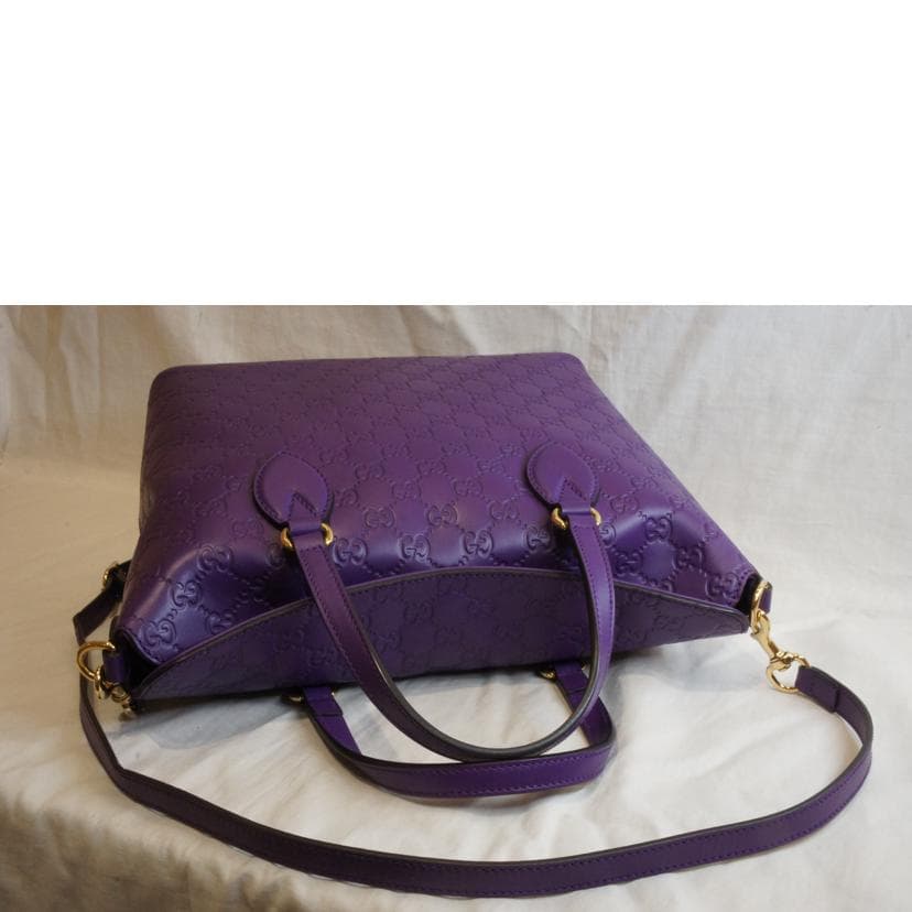 GUCCI Gucci Gucci Sima Top Handle 2WAY Purple 428226 493*** SA Rank 92Used 5