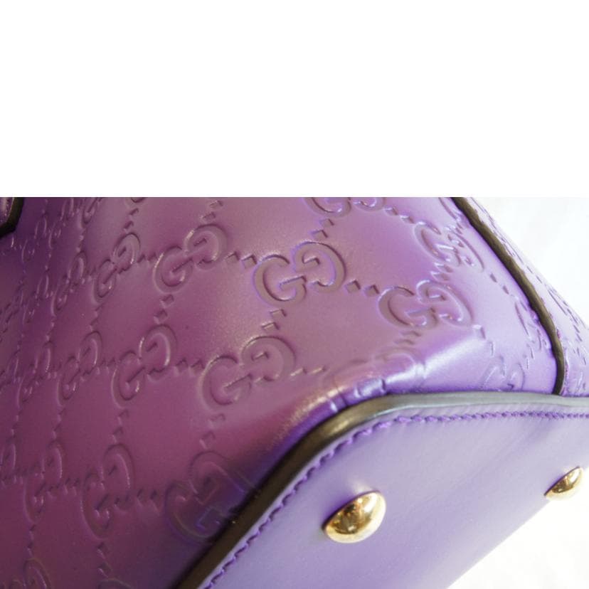 GUCCI Gucci Gucci Sima Top Handle 2WAY Purple 428226 493*** SA Rank 92Used 9