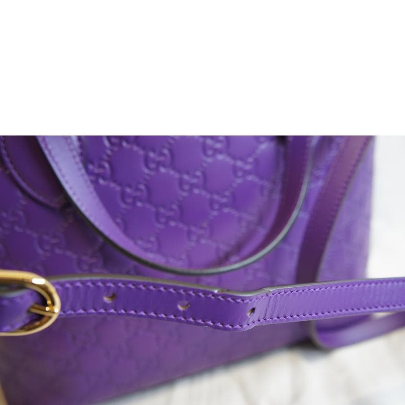 GUCCI Gucci Gucci Sima Top Handle 2WAY Purple 428226 493*** SA Rank 92Used 10