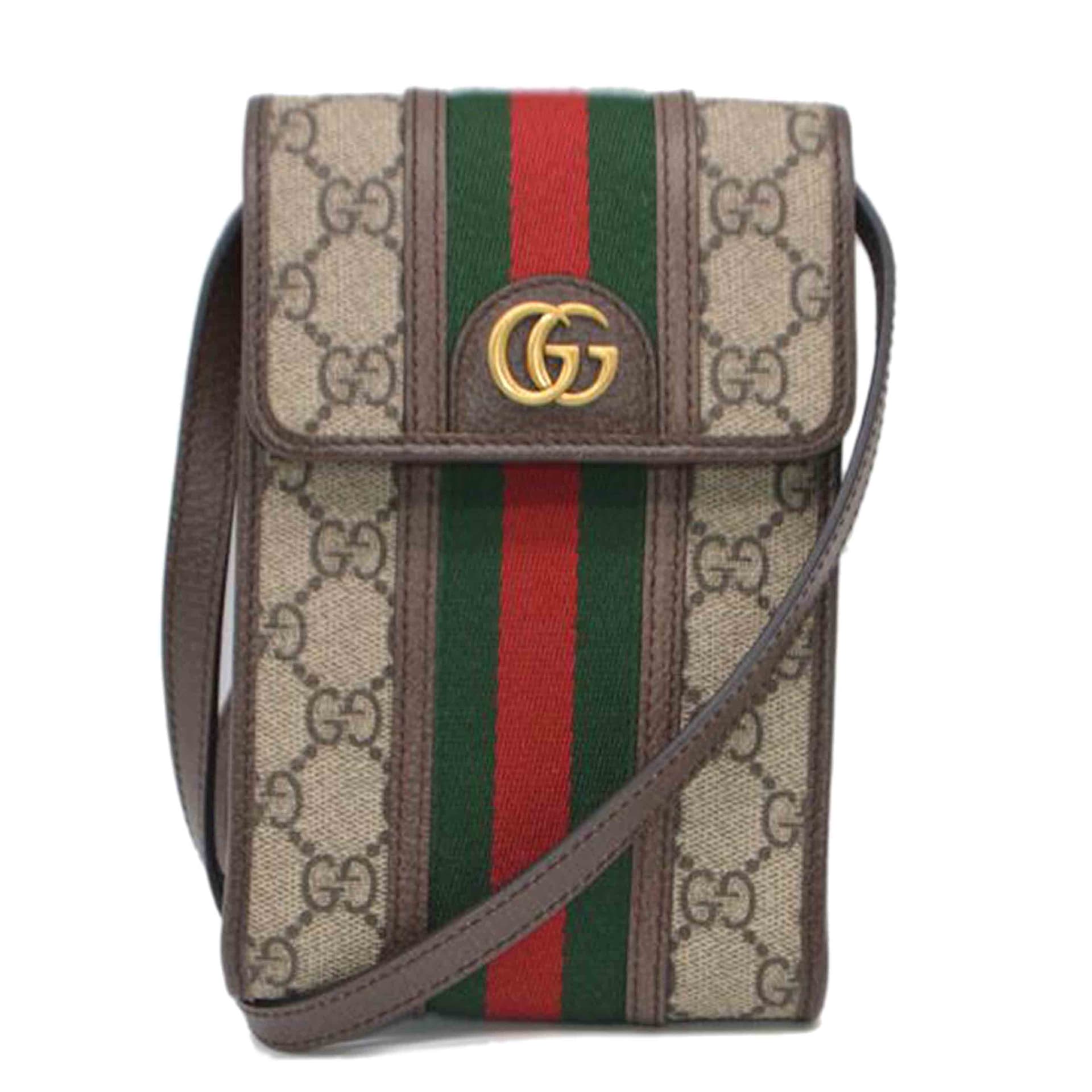 GUCCI Gucci Ophidia GG Supreme Sherry Line Leather Shoulder 625757 203*** SA 2