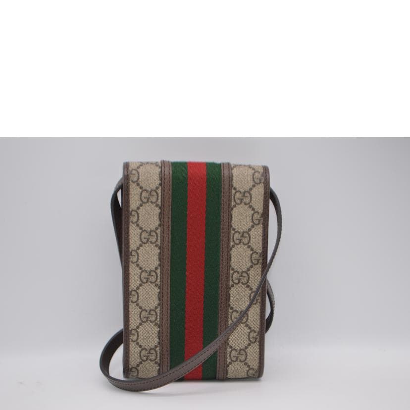 GUCCI Gucci Ophidia GG Supreme Sherry Line Leather Shoulder 625757 203*** SA 3