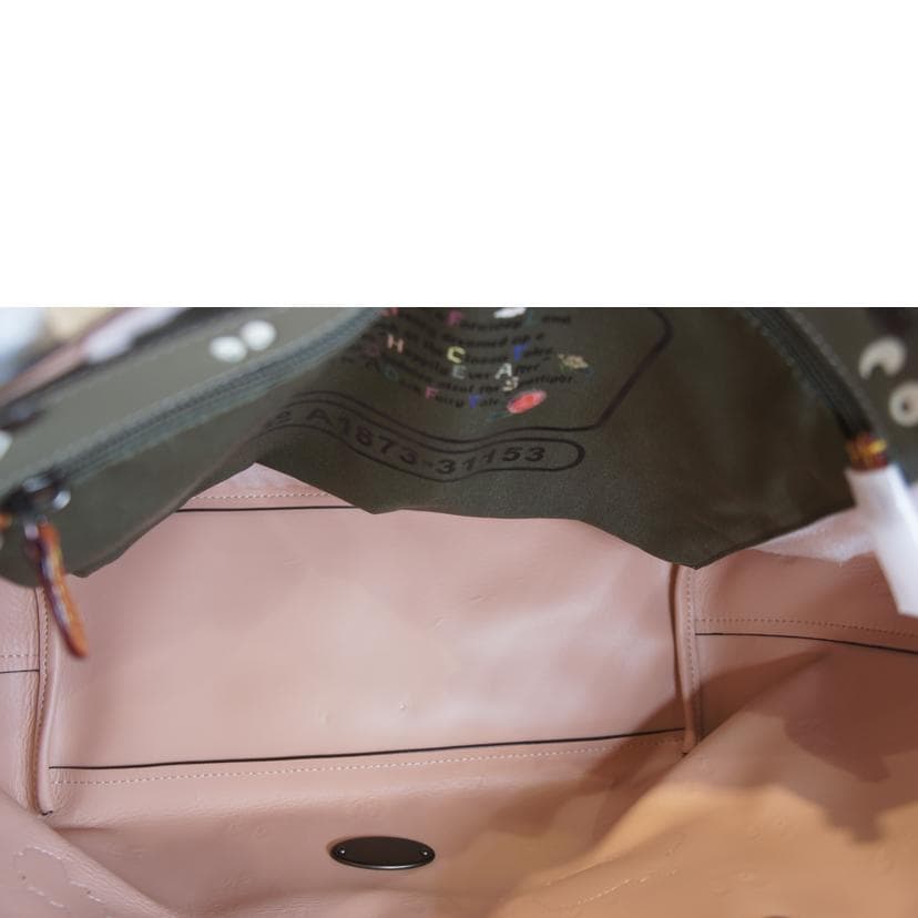 COACH Disney collaboration Snow White tote 31153 A18** S rank 92used 31153 6