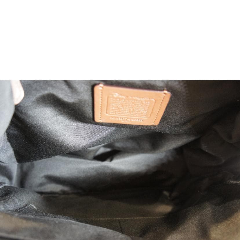 COACH Disney Collab PVC Signature Backpack F29355 A18** A Grade 92 6