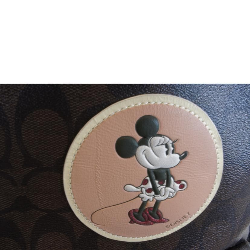 COACH Disney Collab PVC Signature Backpack F29355 A18** A Grade 92 9