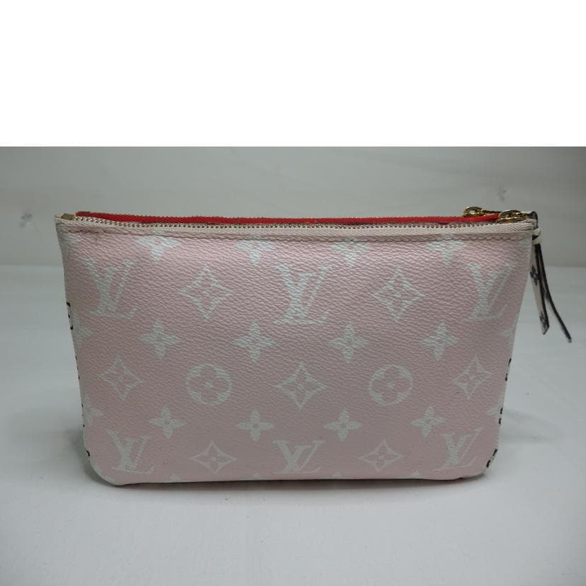 LOUIS VUITTON Monogram Giant Pochette Double Zip M67561 GI1*** AB Rank 84Used 4