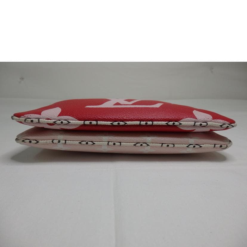 LOUIS VUITTON Monogram Giant Pochette Double Zip M67561 GI1*** AB Rank 84Used 5