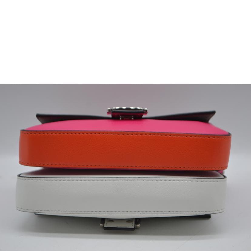 FENDI Double Micro Flower Bucket Handbag 8M0371 7R8********* A Rank 89 [Used] 5