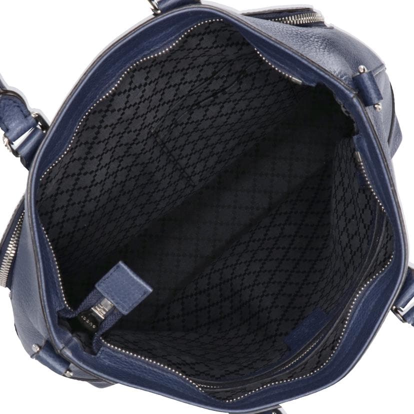 GUCCI Cosmopolis 2WAY Shoulder Bag Navy 406463 502*** A Rank 18Used 406463 6