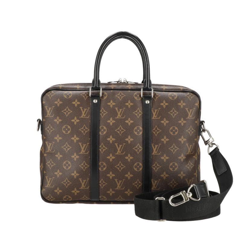 LOUIS VUITTON Louis Vuitton Porte-Documents Voyage Monogram Macassar M40225 3