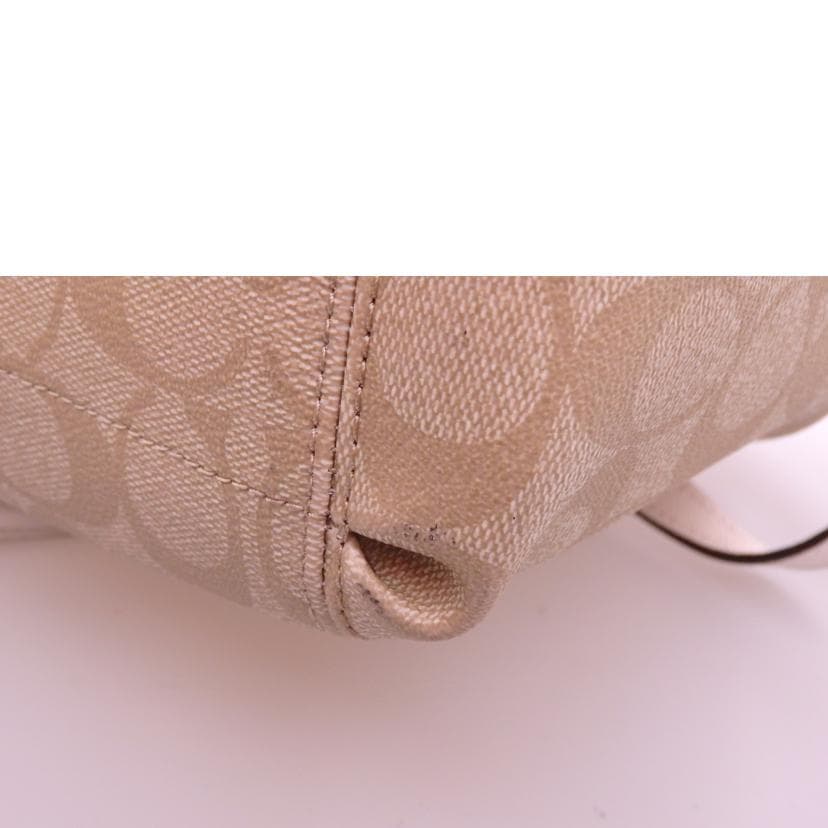 COACH Signature 2WAY Shoulder Bag F25396 D18** AB Rank 76Used F25396 8