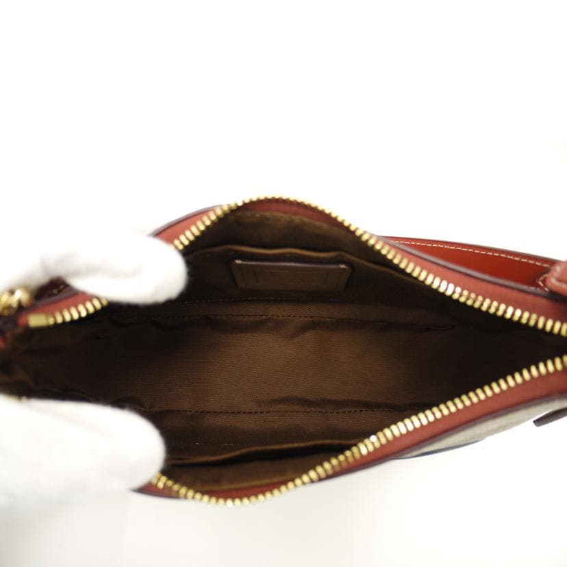 COACH Snoopy Collaboration Terry 2-way Shoulder Bag Brown CE848 H22** SA Rank 6