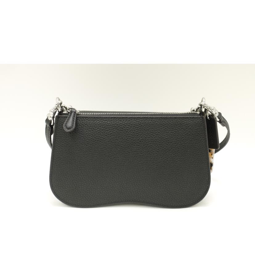 COACH Wavy Double Pouch Shoulder Black CT381 M23** SA Grade 69 3