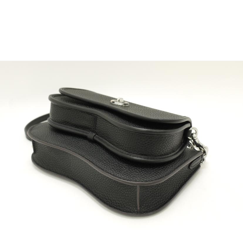 COACH Wavy Double Pouch Shoulder Black CT381 M23** SA Grade 69 4