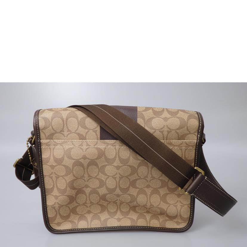 COACH Signature Messenger Bag F70077 F10** B Grade 76 3