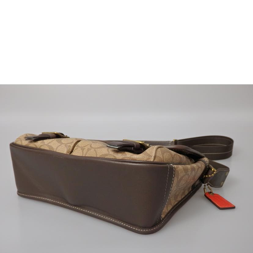 COACH Signature Messenger Bag F70077 F10** B Grade 76 4