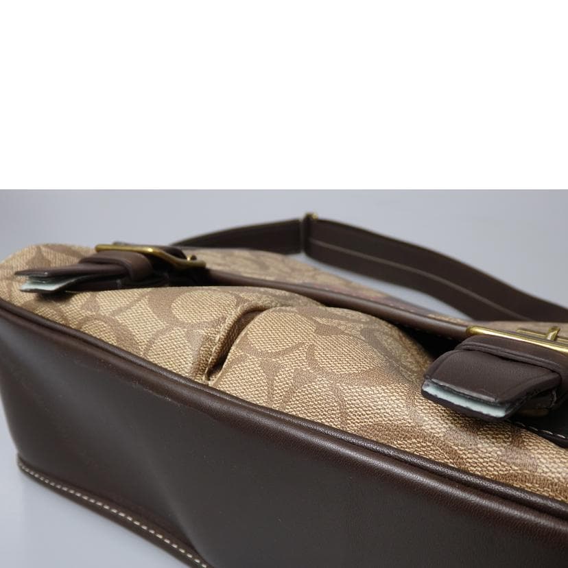 COACH Signature Messenger Bag F70077 F10** B Grade 76 6