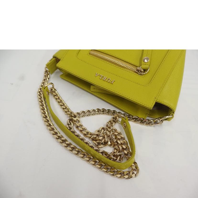 FURLA Furla Leather Chain Shoulder A Grade 82 4