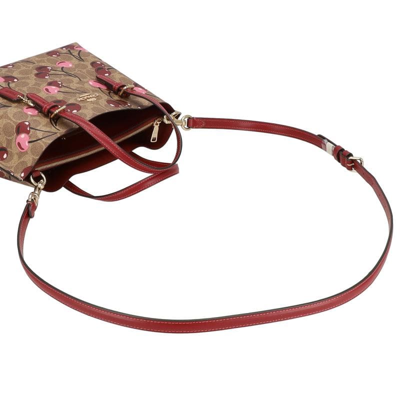 COACH Coach Mori Tote Bag 25 Signature Cherry Print CZ772 K24** A Rank 18Used 5