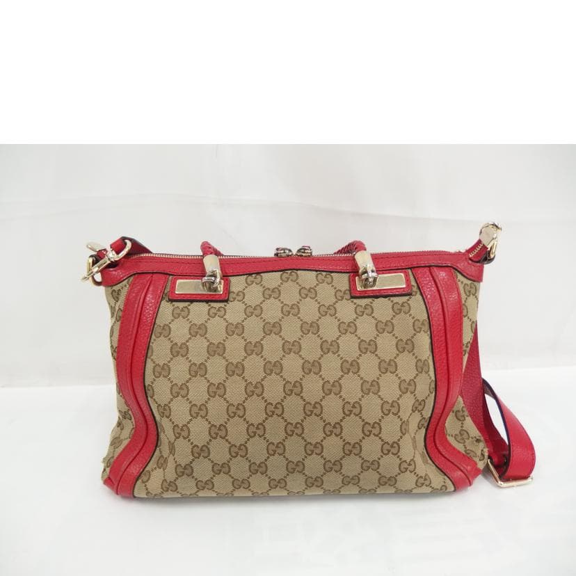 GUCCI GUCCI GG Canvas Bamboo Hand 282300 B Grade 82 3