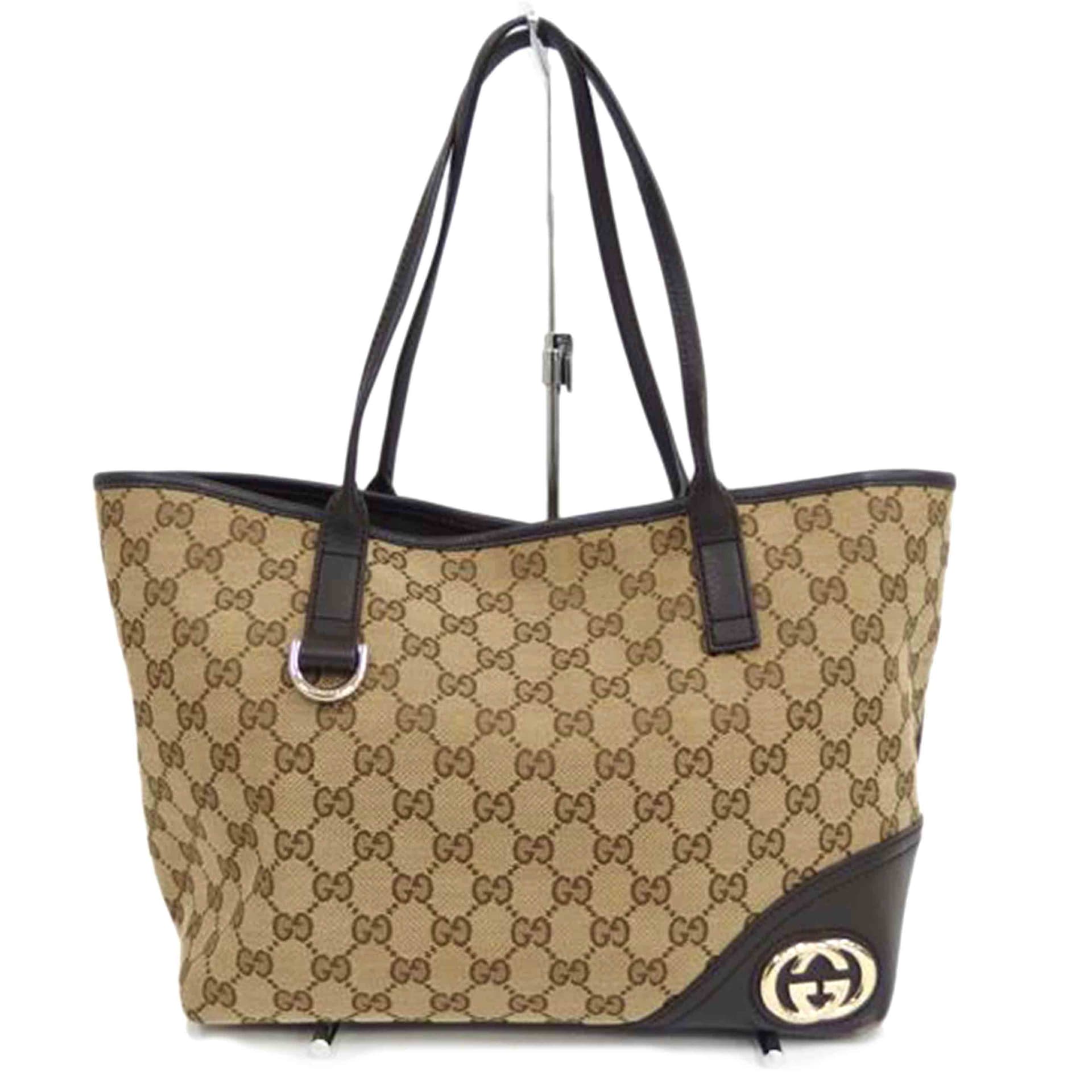 GUCCI GUCCI GG Pattern New Brit Tote 169946 493*** B Grade 82 2