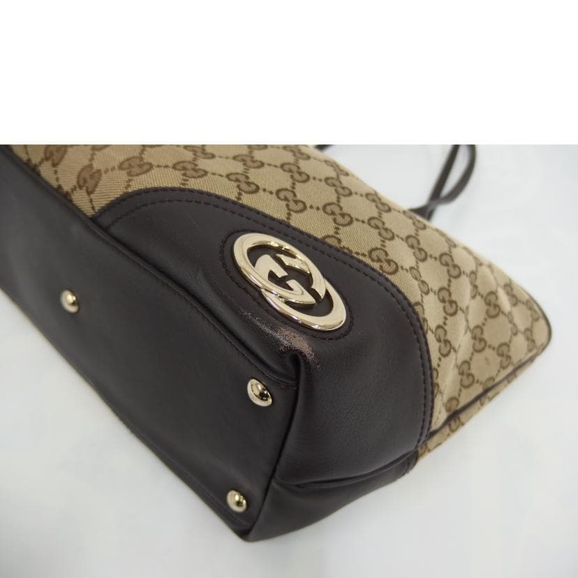 GUCCI GUCCI GG Pattern New Brit Tote 169946 493*** B Grade 82 6