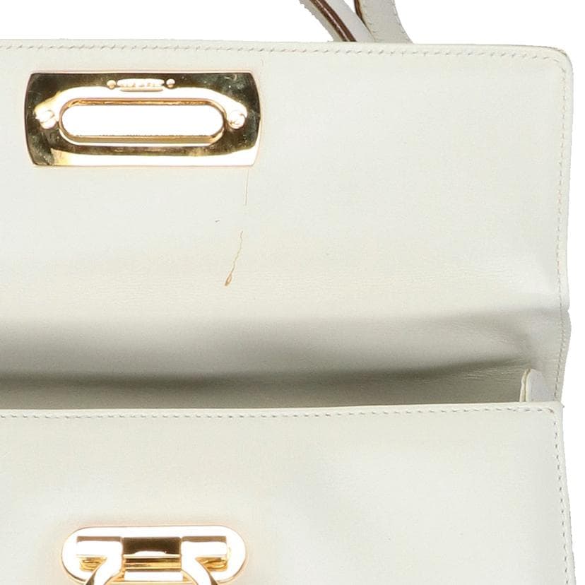 Ferragamo Gancini 2WAY Handbag AK4192 AB Rank 91 [Used] AK4192 8