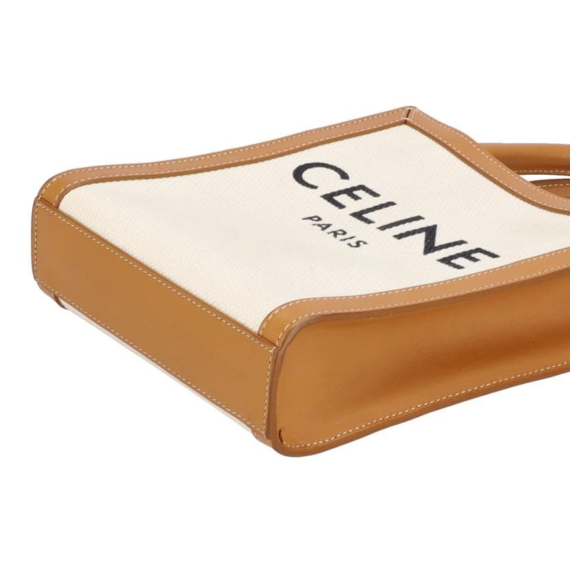 CELINE Vertical Cabas Mini 2WAY Bag S-S****** A Rank 91Used S-S****** 4