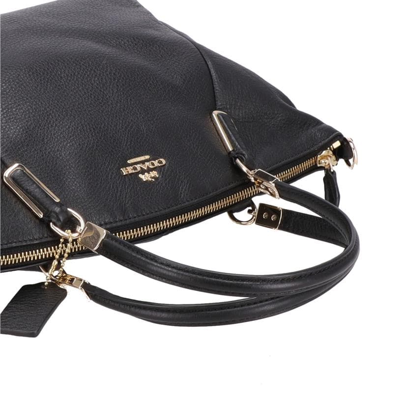 COACH Leather 2WAY Handbag F34493 B15** AB Rank 94Used F34493 5