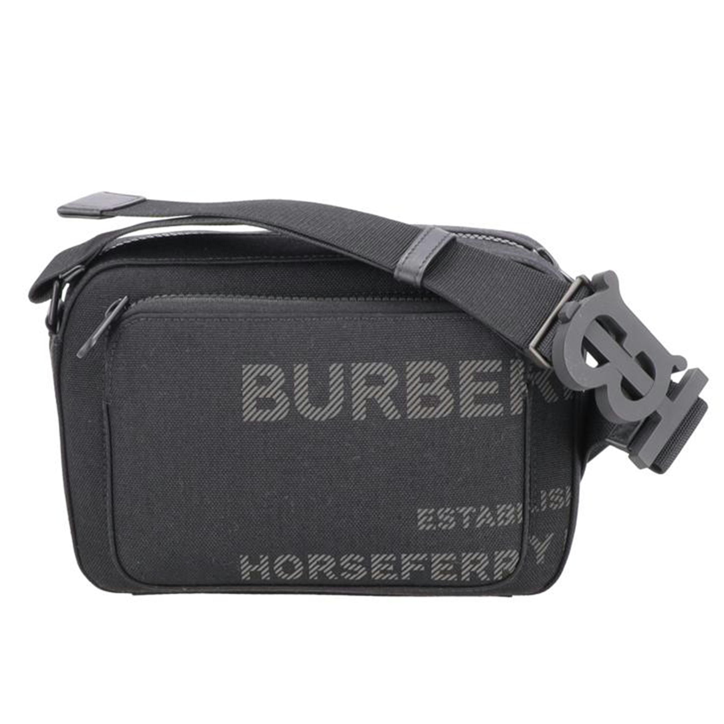 BURBERRY Horseferry Nylon Crossbody Shoulder A Rank 70 [Used] 2